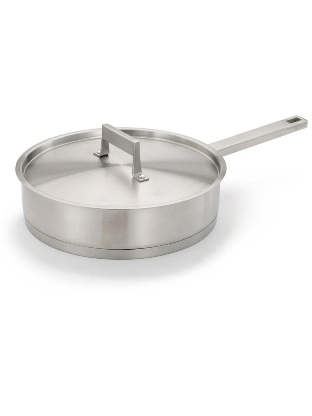 Aava Elements Stainless Steel Covered Sauté Pan With Lid